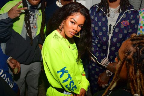 Songwriter, dancer, choreographer and, R&B and hip-hop artist, Teyana Taylor, promoting the release of her second studio album, K.T.S.E.   
