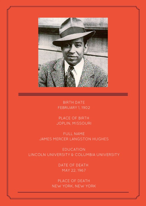 LangstonHughes Poster Created-by-Ruth 495x700