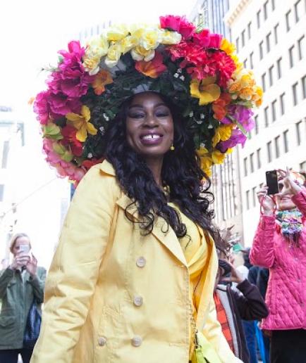 Marie Pierre-at-Easter-Parade-on-NYC-Fifth-Avenue Derrick-Davis The-Root