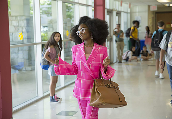 Marsai Martin as a preteen Jordan Sanders in the movie Little photo courtesy of Universal Pictures 700x487