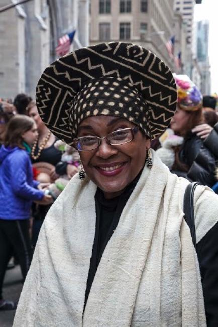 twila perry-at-Easter-Parade-on-NYC-Fifth-Avenue Derrick-Davis The-Root