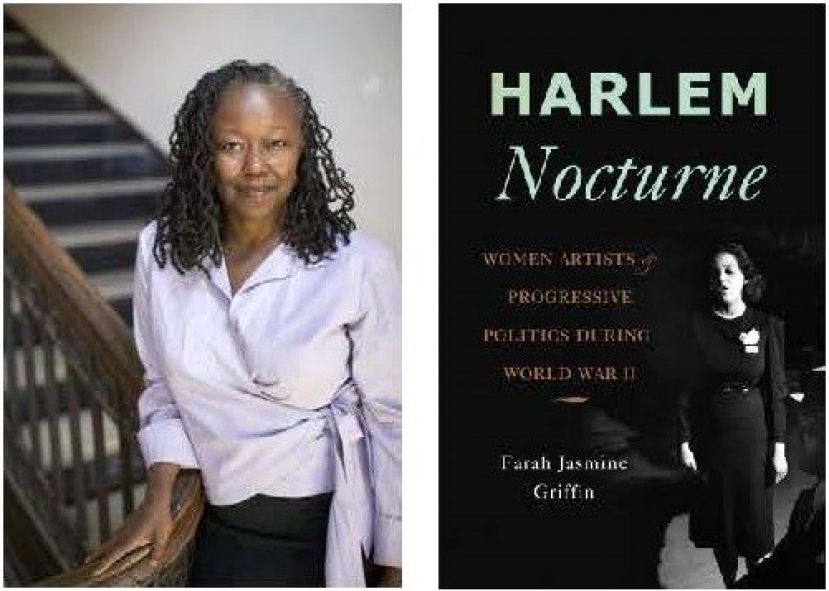 Book cover for author Farah Jasmine Griffin&#039;s book, HARLEM NOCTURNE: Women Artists &amp; Progressive Politics During World War II