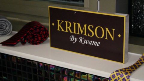 Krimson by Kwame, a line od executive neckwear by Kwame Jackson, entrepreneur and The Apprentice season 1 runner up 