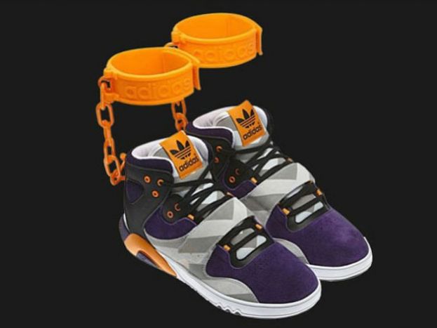 Adidas planned to sell these sneakers dubbed shackles that invoke an image of slavery