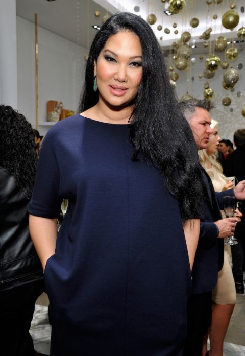 Kimora Lee Leissner at the opening of her Beverly Hills boutique
