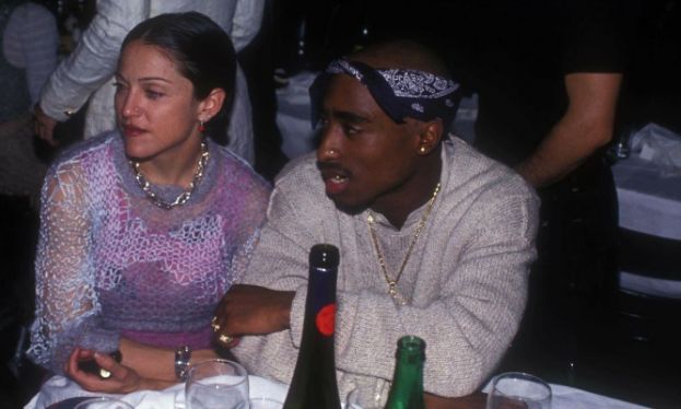 Madonna and Tupac Shakur.