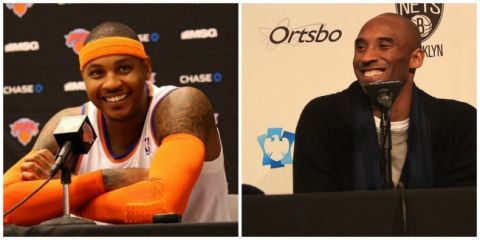 New York Knicks Forward Carmelo Anthony and Los Angeles Lakers shooting guard Kobe Bryant make 2015 NBA All-Star Team; but Bryant injury opens up starting spot