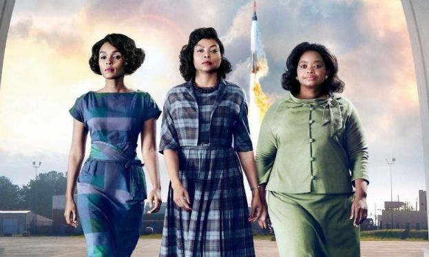 Actresses, Janelle Monae, Taraji P. Henson, and Octavia Spencer, star in a new movie, Hidden Figures, about three black women mathematicians who worked for NASA and were instrumental in getting astronaut John Glenn to orbit the earth