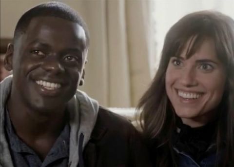 Daniel Kaluuya (left) and Allison Williams stars of the movie, Get Out.
