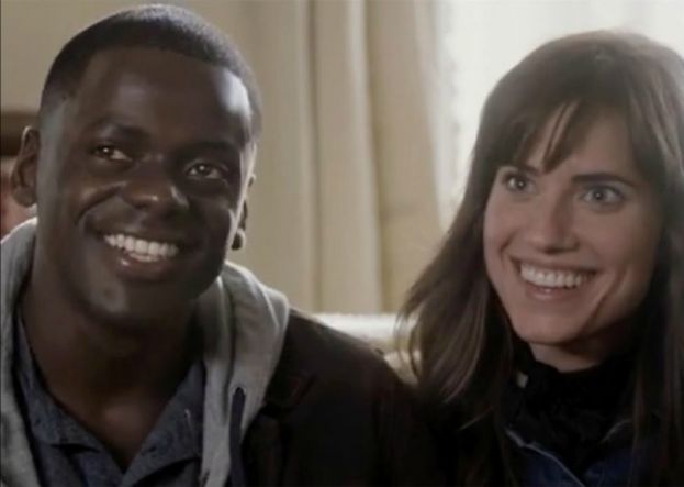 Daniel Kaluuya (left) and Allison Williams stars of the movie, Get Out.