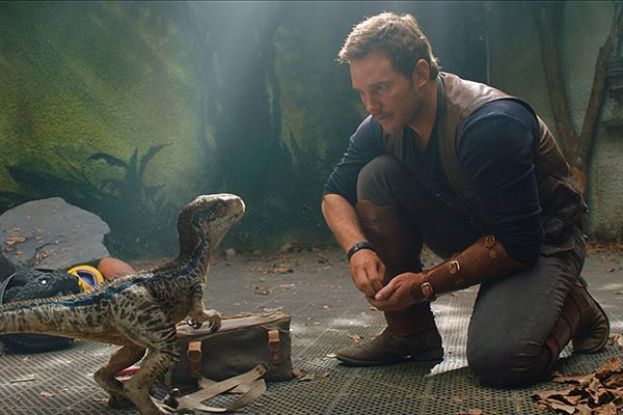 Chris Pratt returns to the Jurassic World Theme Park in Jurassic World: Fallen Kingdom